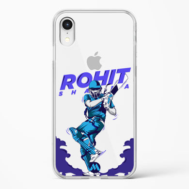 Rohit Hitman Sharma Crystal Clear Transparent Case-(Apple)