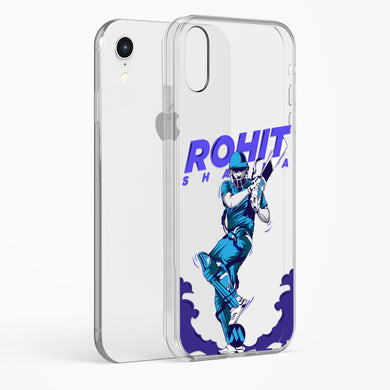Rohit Hitman Sharma Crystal Clear Transparent Case-(Apple)
