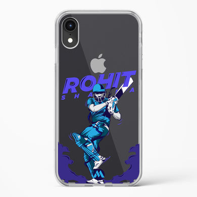 Rohit Hitman Sharma Crystal Clear Transparent Case-(Apple)
