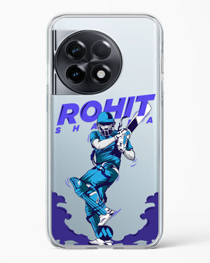 Rohit Hitman Sharma Crystal Clear Transparent Case-(OnePlus)