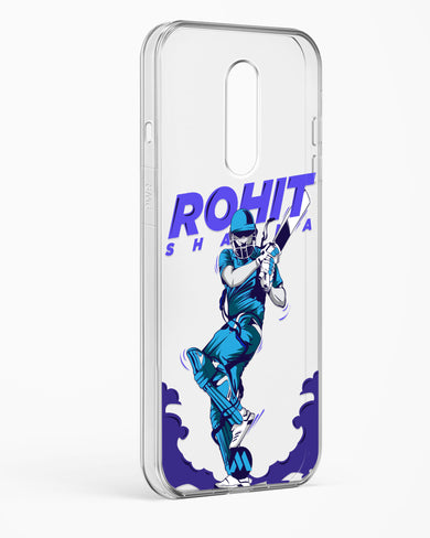 Rohit Hitman Sharma Crystal Clear Transparent Case-(OnePlus)