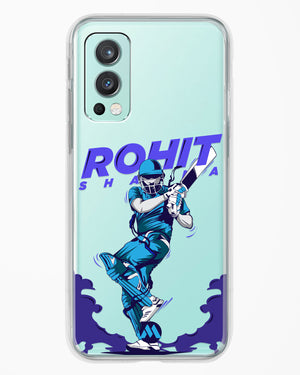 Rohit Hitman Sharma Crystal Clear Transparent Case-(OnePlus)