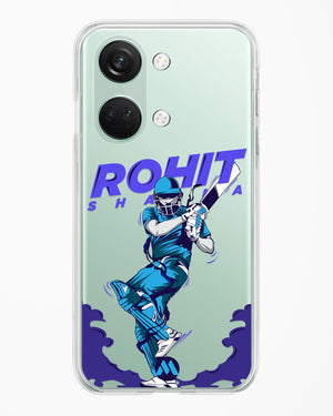 Rohit Hitman Sharma Crystal Clear Transparent Case-(OnePlus)