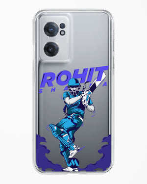 Rohit Hitman Sharma Crystal Clear Transparent Case-(OnePlus)