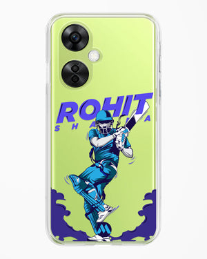 Rohit Hitman Sharma Crystal Clear Transparent Case-(OnePlus)
