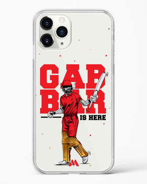 Shikhar Dhawan Crystal Clear Transparent Case-(Apple)