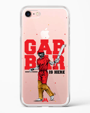 Shikhar Dhawan Crystal Clear Transparent Case-(Apple)