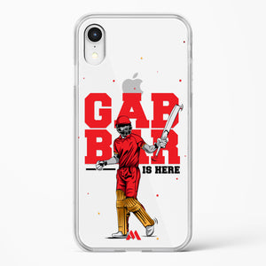 Shikhar Dhawan Crystal Clear Transparent Case-(Apple)