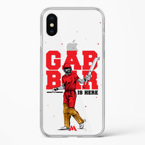 Shikhar Dhawan Crystal Clear Transparent Case-(Apple)