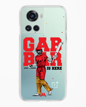 Shikhar Dhawan Crystal Clear Transparent Case-(OnePlus)