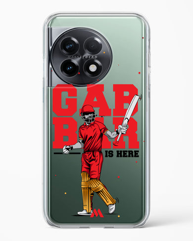 Shikhar Dhawan Crystal Clear Transparent Case-(OnePlus)