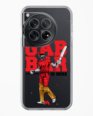 Shikhar Dhawan Crystal Clear Transparent Case-(OnePlus)