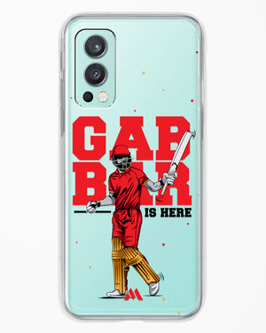 Shikhar Dhawan Crystal Clear Transparent Case-(OnePlus)