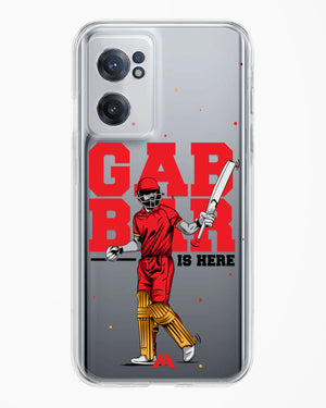 Shikhar Dhawan Crystal Clear Transparent Case-(OnePlus)