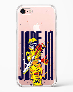 Sir Ravindra Jadeja Crystal Clear Transparent Case (Apple)