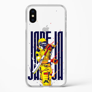Sir Ravindra Jadeja Crystal Clear Transparent Case (Apple)