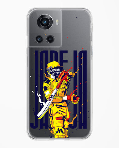 Sir Ravindra Jadeja Crystal Clear Transparent Case-(OnePlus)