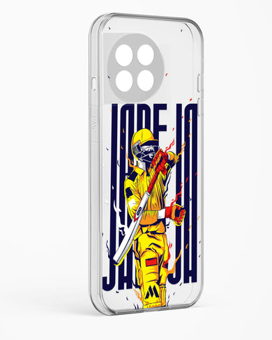 Sir Ravindra Jadeja Crystal Clear Transparent Case-(OnePlus)