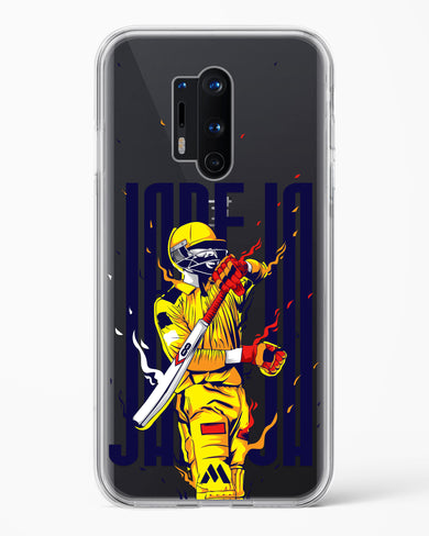 Sir Ravindra Jadeja Crystal Clear Transparent Case-(OnePlus)