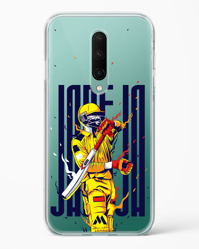 Sir Ravindra Jadeja Crystal Clear Transparent Case-(OnePlus)