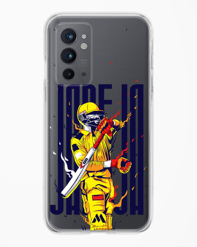 Sir Ravindra Jadeja Crystal Clear Transparent Case-(OnePlus)