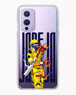 Sir Ravindra Jadeja Crystal Clear Transparent Case-(OnePlus)