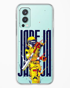 Sir Ravindra Jadeja Crystal Clear Transparent Case-(OnePlus)
