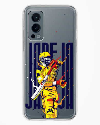 Sir Ravindra Jadeja Crystal Clear Transparent Case-(OnePlus)