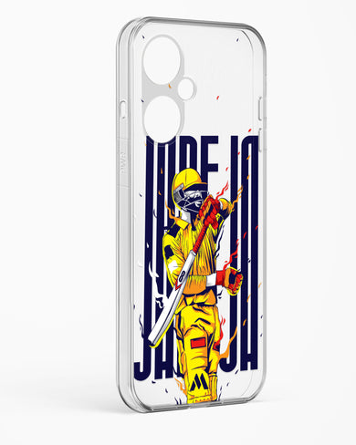 Sir Ravindra Jadeja Crystal Clear Transparent Case-(OnePlus)