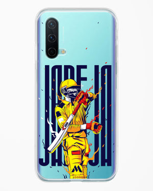 Sir Ravindra Jadeja Crystal Clear Transparent Case-(OnePlus)