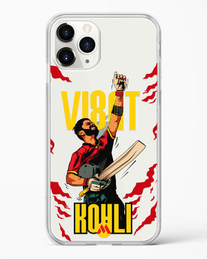 Virat King Kohli Crystal Clear Transparent Case (Apple)