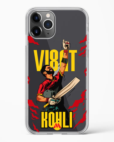 Virat King Kohli Crystal Clear Transparent Case (Apple)