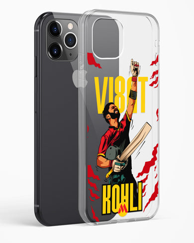 Virat King Kohli Crystal Clear Transparent Case (Apple)