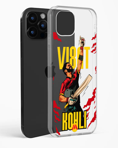 Virat King Kohli Crystal Clear Transparent Case (Apple)