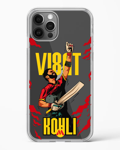 Virat King Kohli Crystal Clear Transparent Case (Apple)