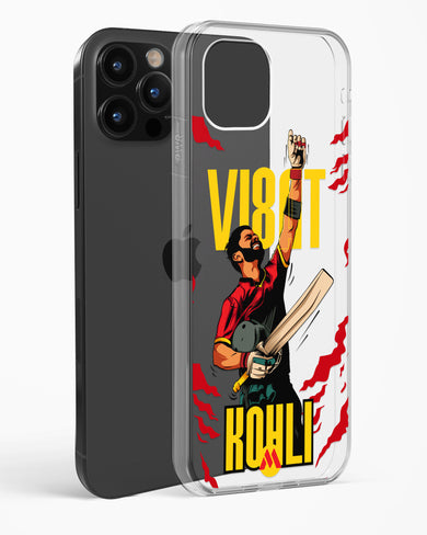 Virat King Kohli Crystal Clear Transparent Case (Apple)
