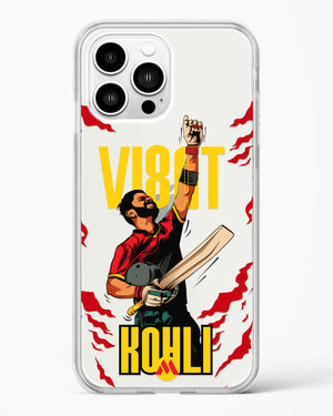 Virat King Kohli Crystal Clear Transparent Case (Apple)