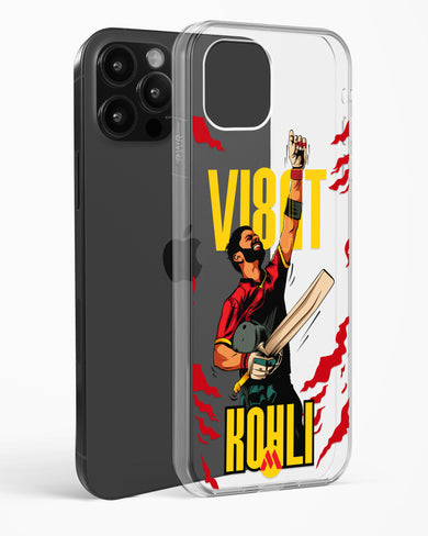 Virat King Kohli Crystal Clear Transparent Case (Apple)