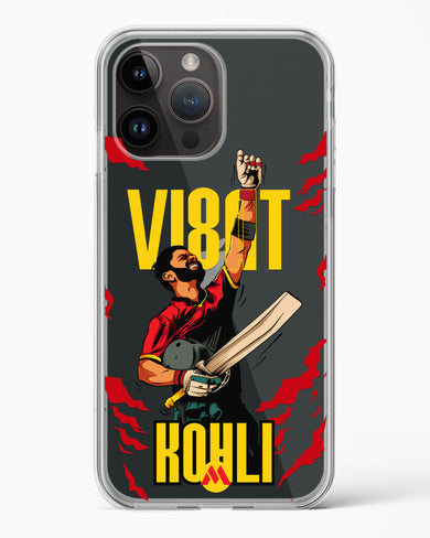 Virat King Kohli Crystal Clear Transparent Case (Apple)