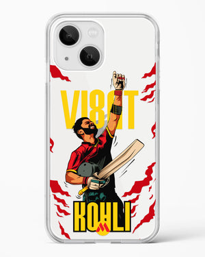 Virat King Kohli Crystal Clear Transparent Case (Apple)