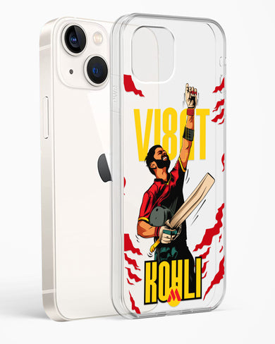 Virat King Kohli Crystal Clear Transparent Case (Apple)