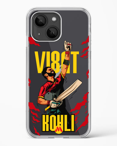 Virat King Kohli Crystal Clear Transparent Case (Apple)