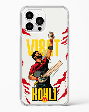 Virat King Kohli Crystal Clear Transparent Case (Apple)