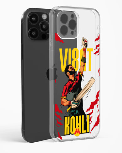 Virat King Kohli Crystal Clear Transparent Case (Apple)