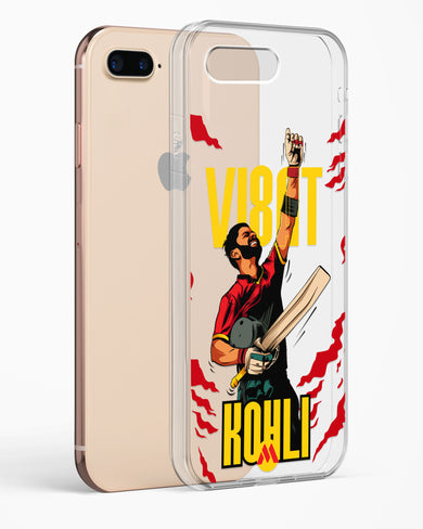 Virat King Kohli Crystal Clear Transparent Case (Apple)