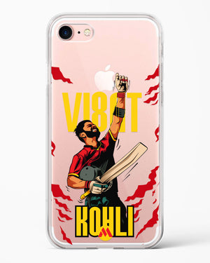 Virat King Kohli Crystal Clear Transparent Case (Apple)