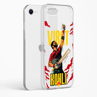 Virat King Kohli Crystal Clear Transparent Case (Apple)