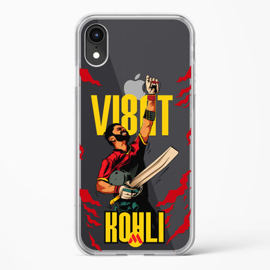 Virat King Kohli Crystal Clear Transparent Case (Apple)