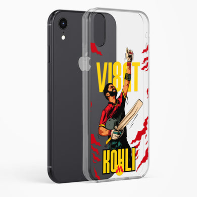 Virat King Kohli Crystal Clear Transparent Case (Apple)