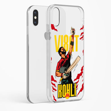Virat King Kohli Crystal Clear Transparent Case (Apple)